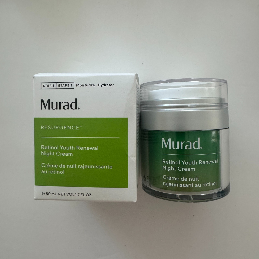 Murad Retinol Youth Renewal Night Cream 1.7 oz New In Box